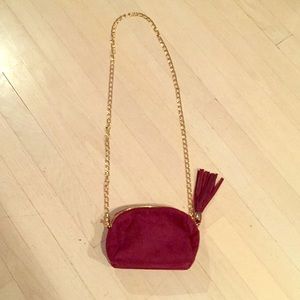 Deux Lux suede mini bag